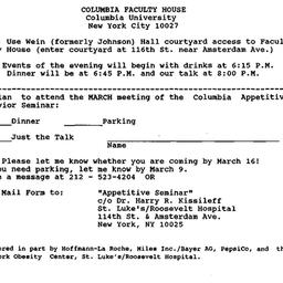 Announcements, 1995-03-16. ...