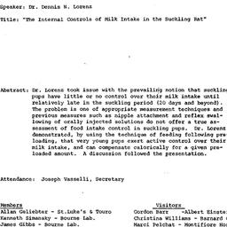 Minutes, 1981-03-05. Appeti...