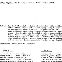 Announcements, 1981-06-04. ...