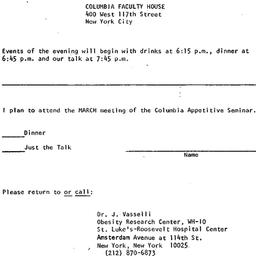 Announcements, 1981-03-05. ...