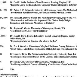 Announcements, 1995-09-15. ...