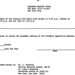 Announcements, 1979-12-06. ...