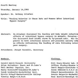 Minutes, 1980-01-24. Appeti...
