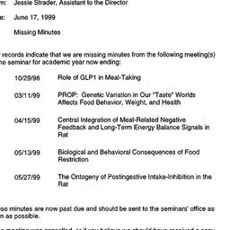 Correspondence, 1999-06-17....