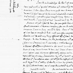 [Document, 1784 November 25]