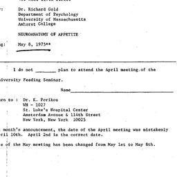 Announcements, 1975-04-02. ...