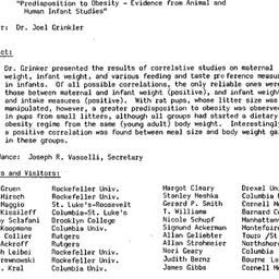 Minutes, 1982-10-07. Appeti...