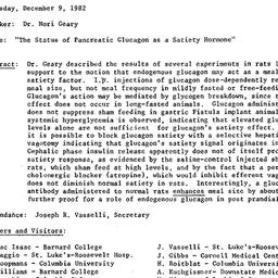 Minutes, 1982-12-09. Appeti...