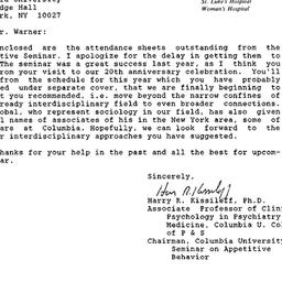 Correspondence, 1992-08-20....