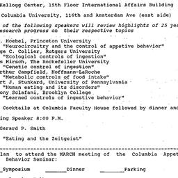 Announcements, 1997-03-06. ...