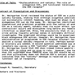 Minutes, 1985-12-05. Appeti...