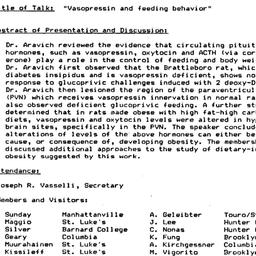 Minutes, 1986-06-05. Appeti...