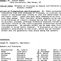 Minutes, 1986-03-27. Appeti...