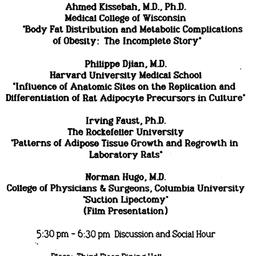 Announcements, 1985-03-19. ...