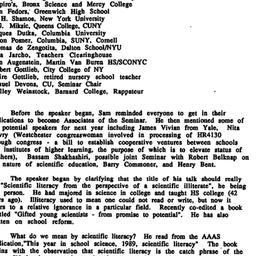 Minutes, 1990-05-02. Scient...