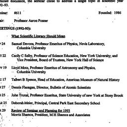 Background paper, Scientifi...