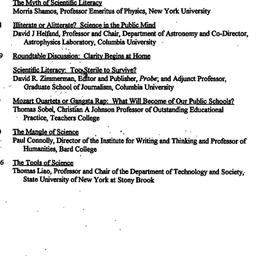 Background paper, Scientifi...