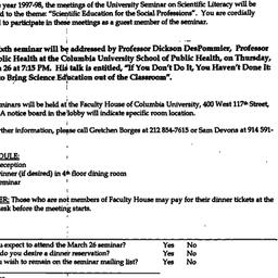 Announcements, 1998-03-26. ...