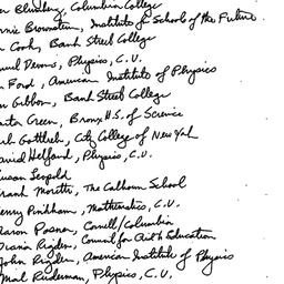 Minutes, 1987-11-19. Scient...