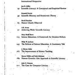 Background paper, Scientifi...
