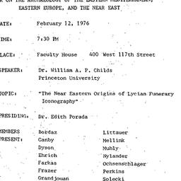 Minutes, 1976-02-12. The An...