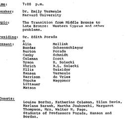 Minutes, 1974-04-11. The An...