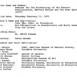 Minutes, 1993-02-11. The An...