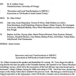 Minutes, 1999-12-08. The An...