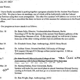 Correspondence, 2000-06-16....