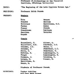 Minutes, 1970-12-31. The An...