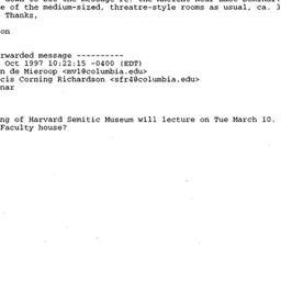 Correspondence, 1997-10-18....