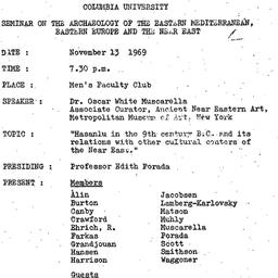 Minutes, 1969-11-13. The An...