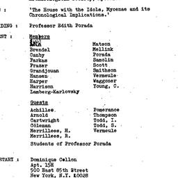Minutes, 1970-04-22. The An...
