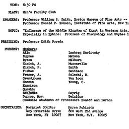 Minutes, 1967-12-14. The An...