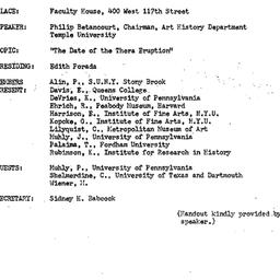 Minutes, 1986-03-13. The An...
