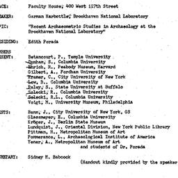 Minutes, 1985-11-14. The An...