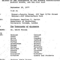 Minutes, 1977-09-29. The An...