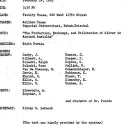 Minutes, 1985-02-14. The An...