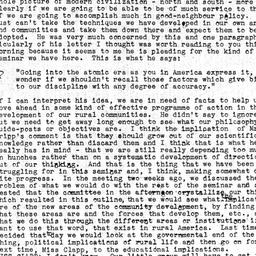 Minutes, 1946-02-21. Rural ...