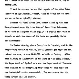 Speaker's paper, 1961-0...