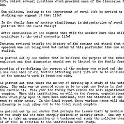 Minutes, 1948-02-26. Rural ...