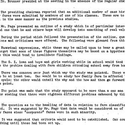 Minutes, 1947-12-22. Rural ...
