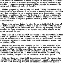 Minutes, 1959-01-05. Rural ...