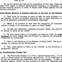 Minutes, 1950-04-12. Rural ...