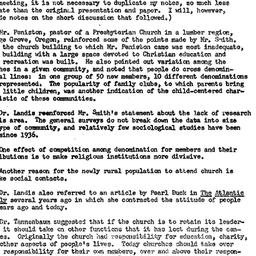 Minutes, 1958-04-09. Rural ...