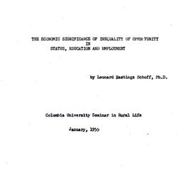 Speaker's paper, 1955-0...