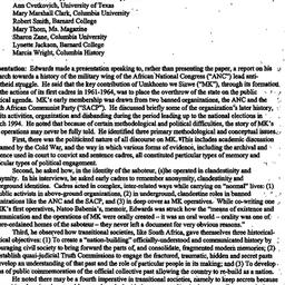 Minutes, 2000-01-18. Oral H...