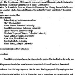 Minutes, 1999-01-21. Oral H...