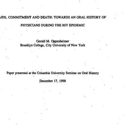 Related publication, 1998-1...