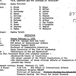 Minutes, 1975-12-01. The Th...